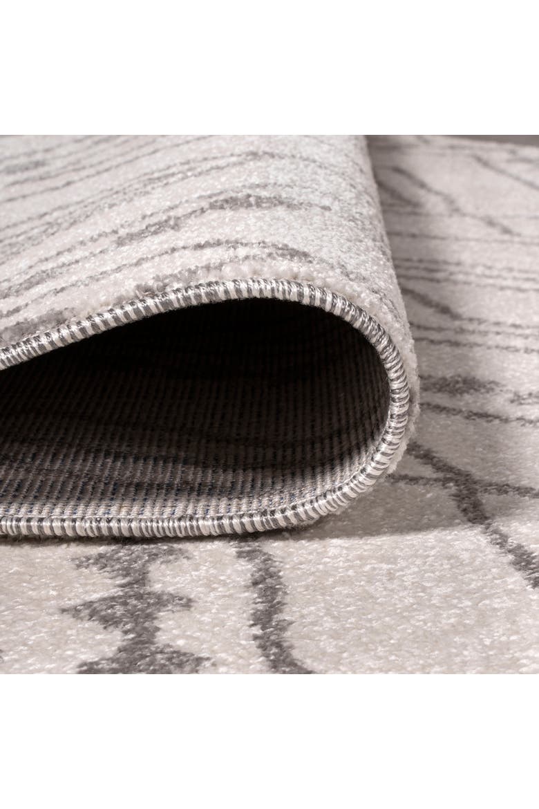 Rih Moroccan Style Diamond Area Rug, Alternate, color, Ivory/Gray