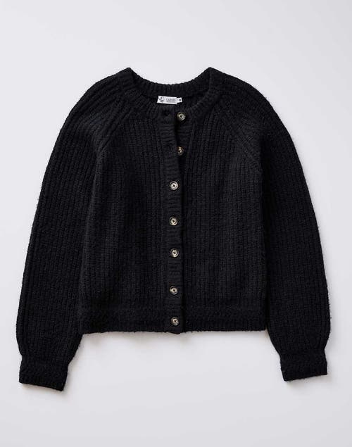 Carve Designs Daphne Wool Cardigan In Black