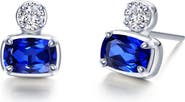 Lafonn Regal Cushion Cut Simulated Diamond Stud Earrings