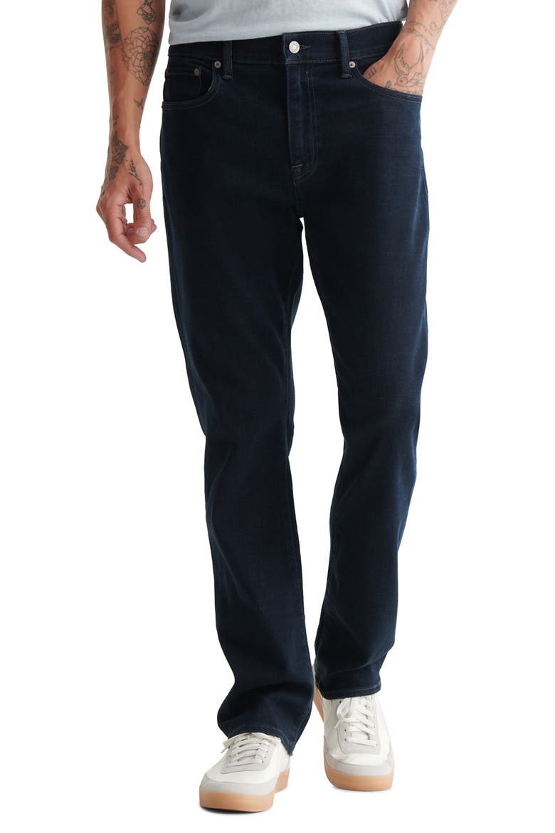 410 Athletic Straight Leg Jeans, Main, color, STONE HOLLOW