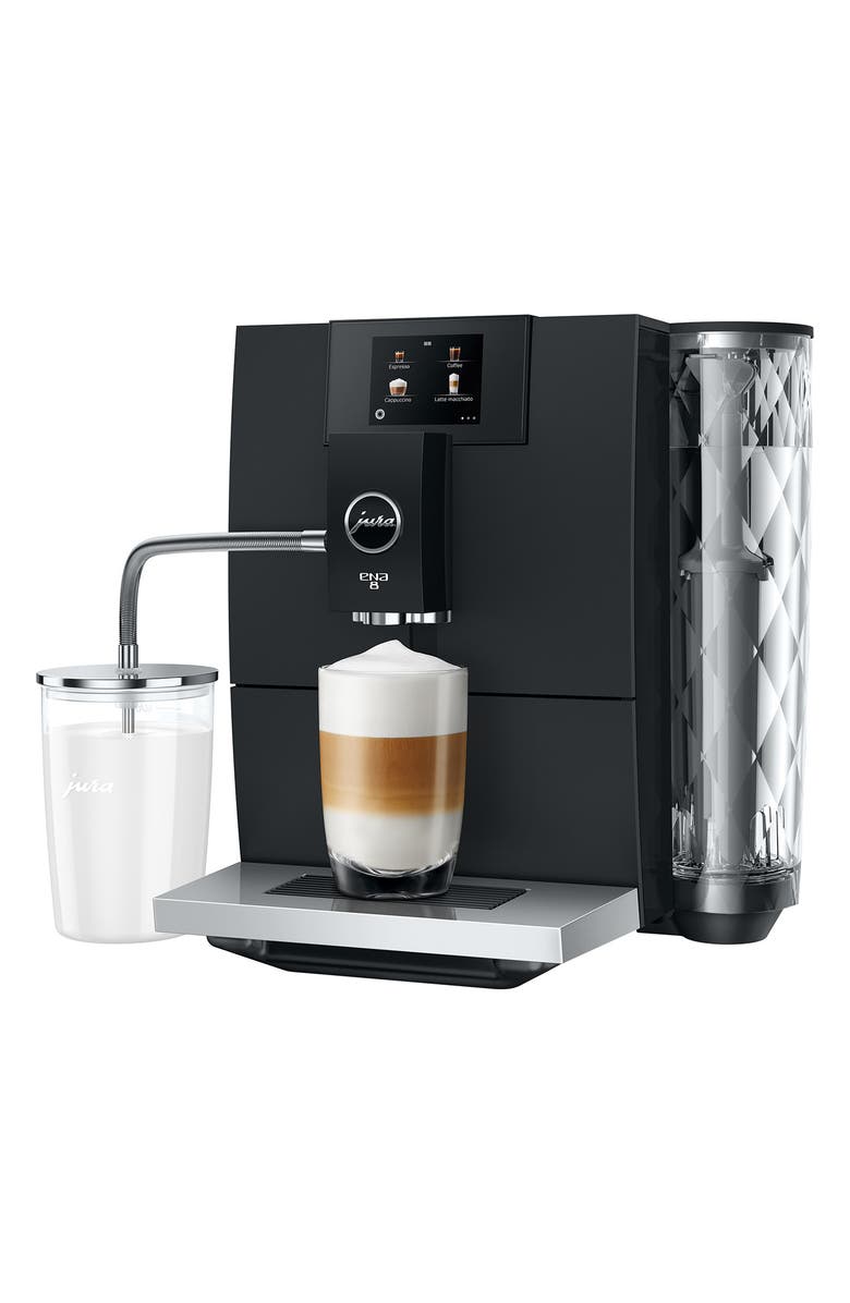 JURA Ena 8 Automatic Coffee Maker, Alternate, color, Full Metropolitan Black