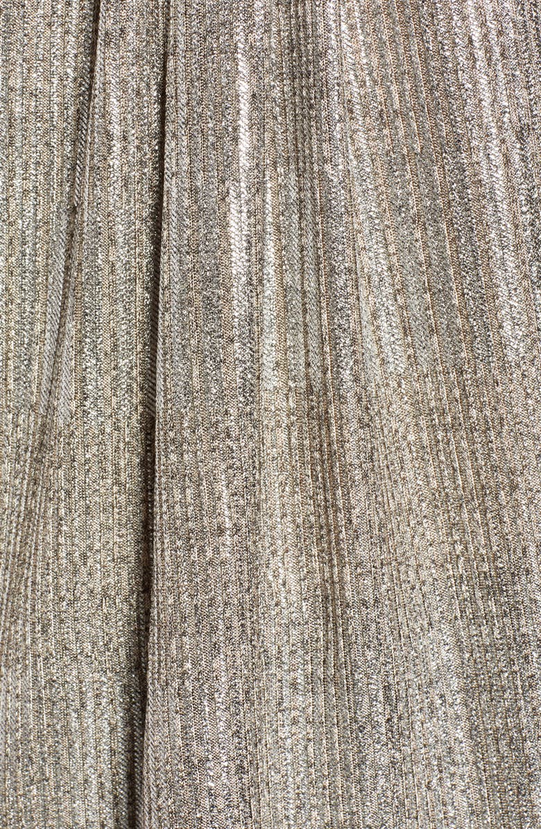 Bishop + Young Hi-Shine Metallic Tie Neck Tank Top, Alternate, color, 