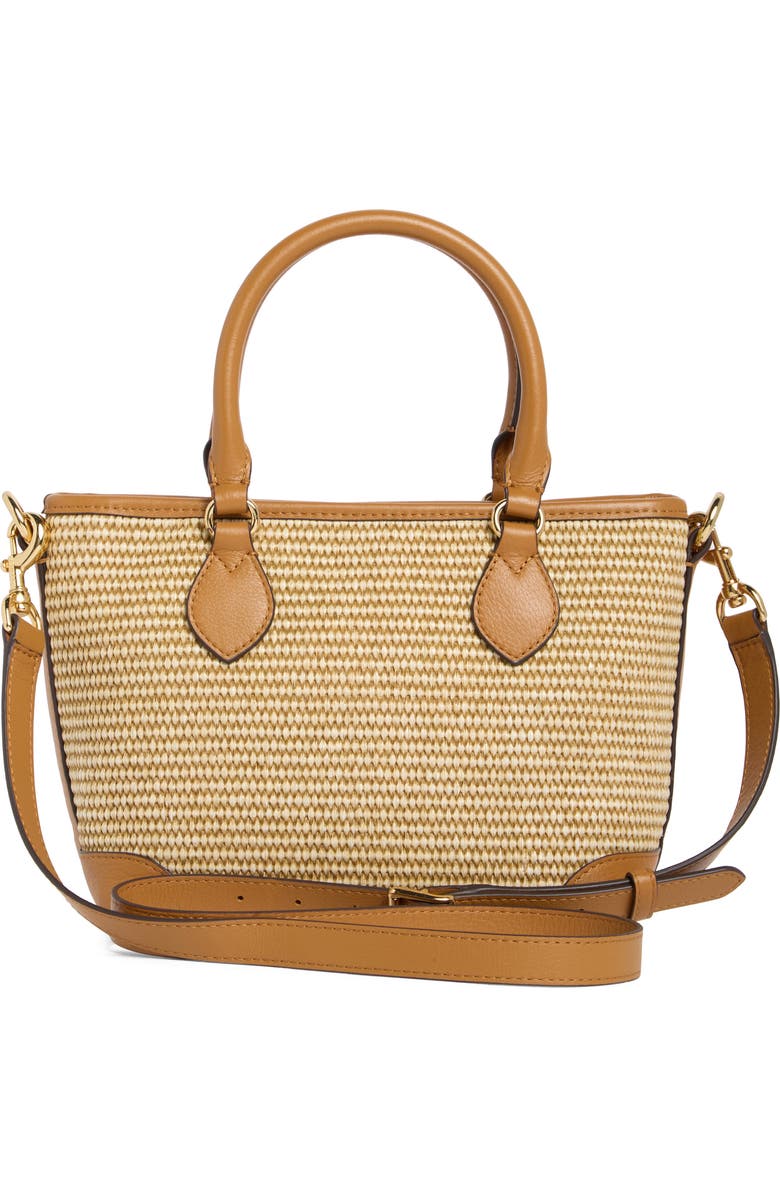 AIMEE Ibiza Raffia Mini Tote Handbag, Alternate, color, Raffia Latte