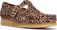 Clarks® Originals Wallabee Genuine Calf Hair T-Bar Loafer