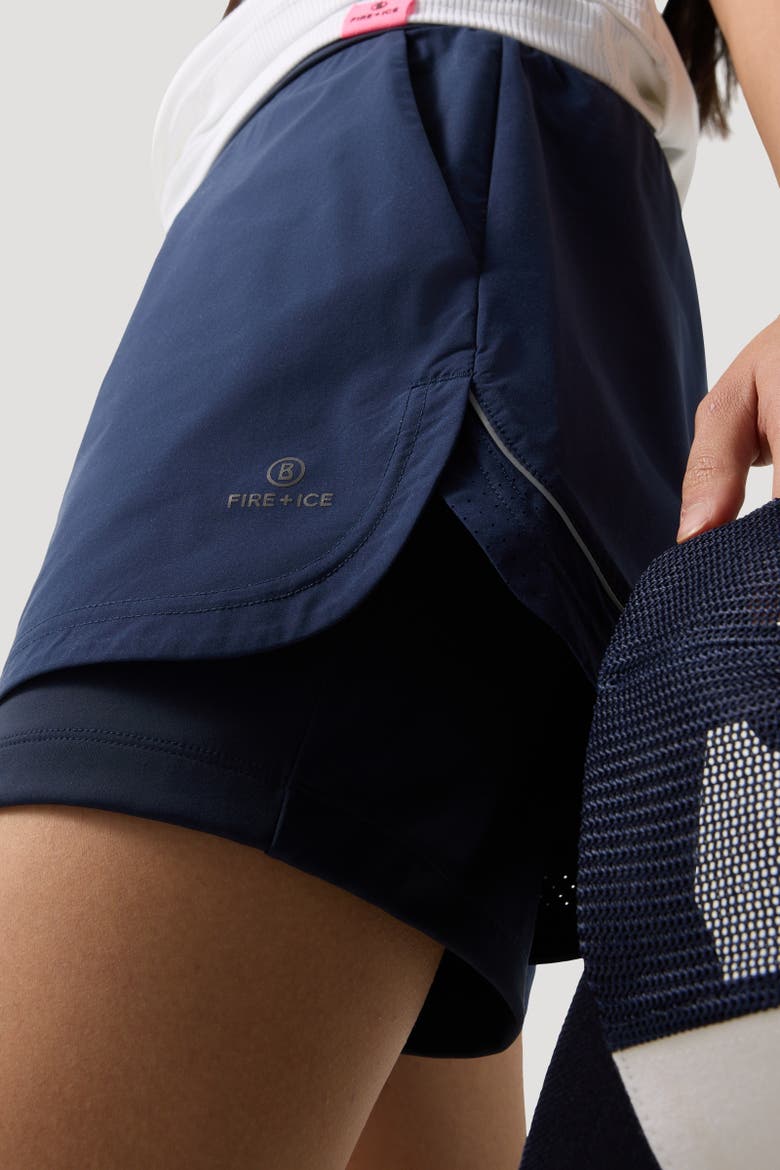 Leja Functional Shorts, Alternate, color, Navy blue