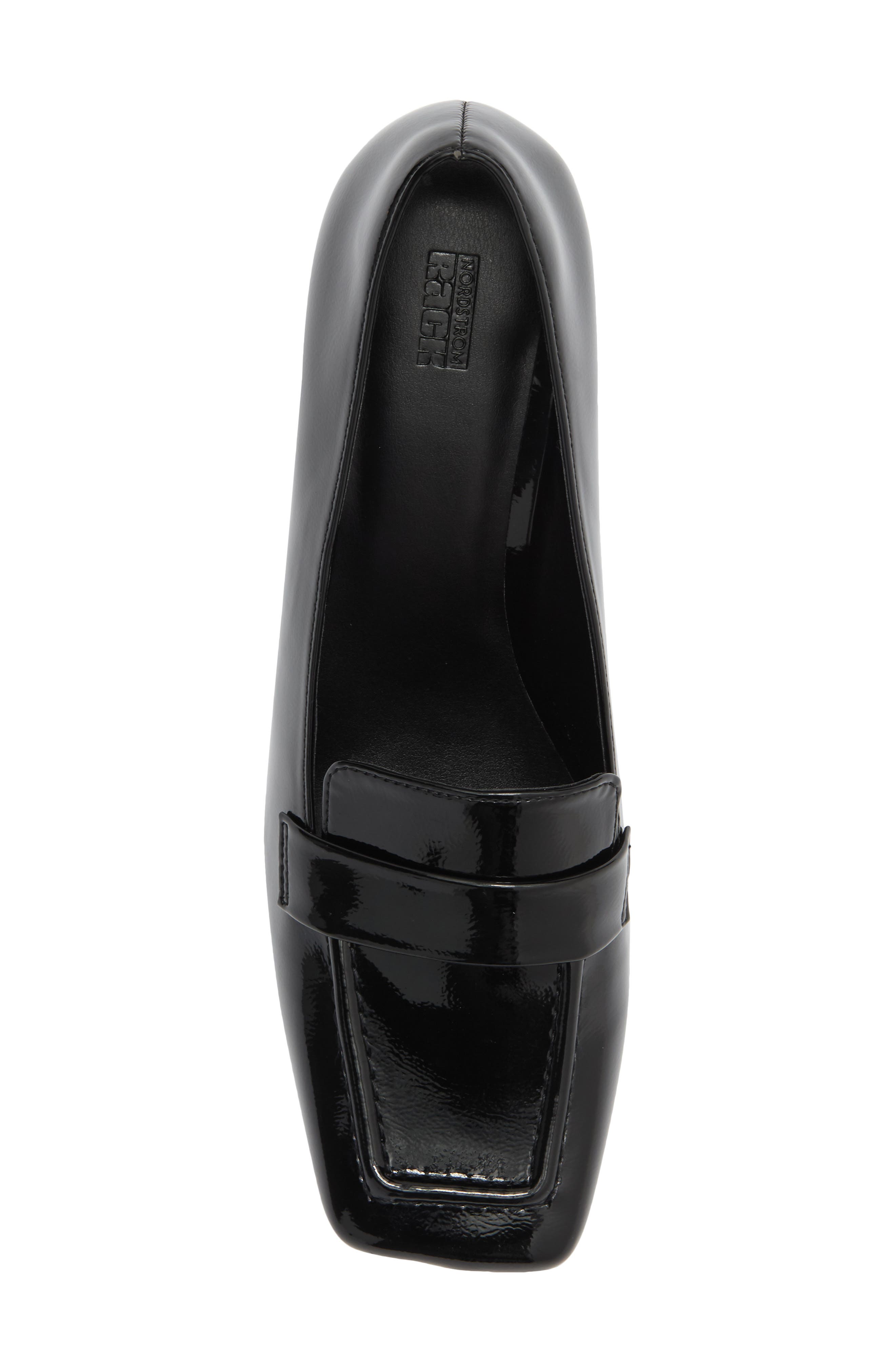 Opal Patent Pump, Alternate, color, BLACK