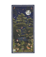 Fable England Woodland Meadow Large Rectangle Scarf