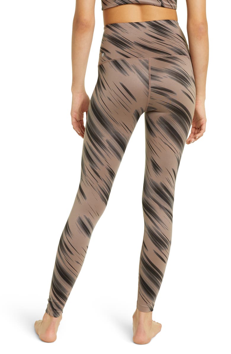 Zella Renew Print Ultrahigh Waist Leggings, Alternate, color,