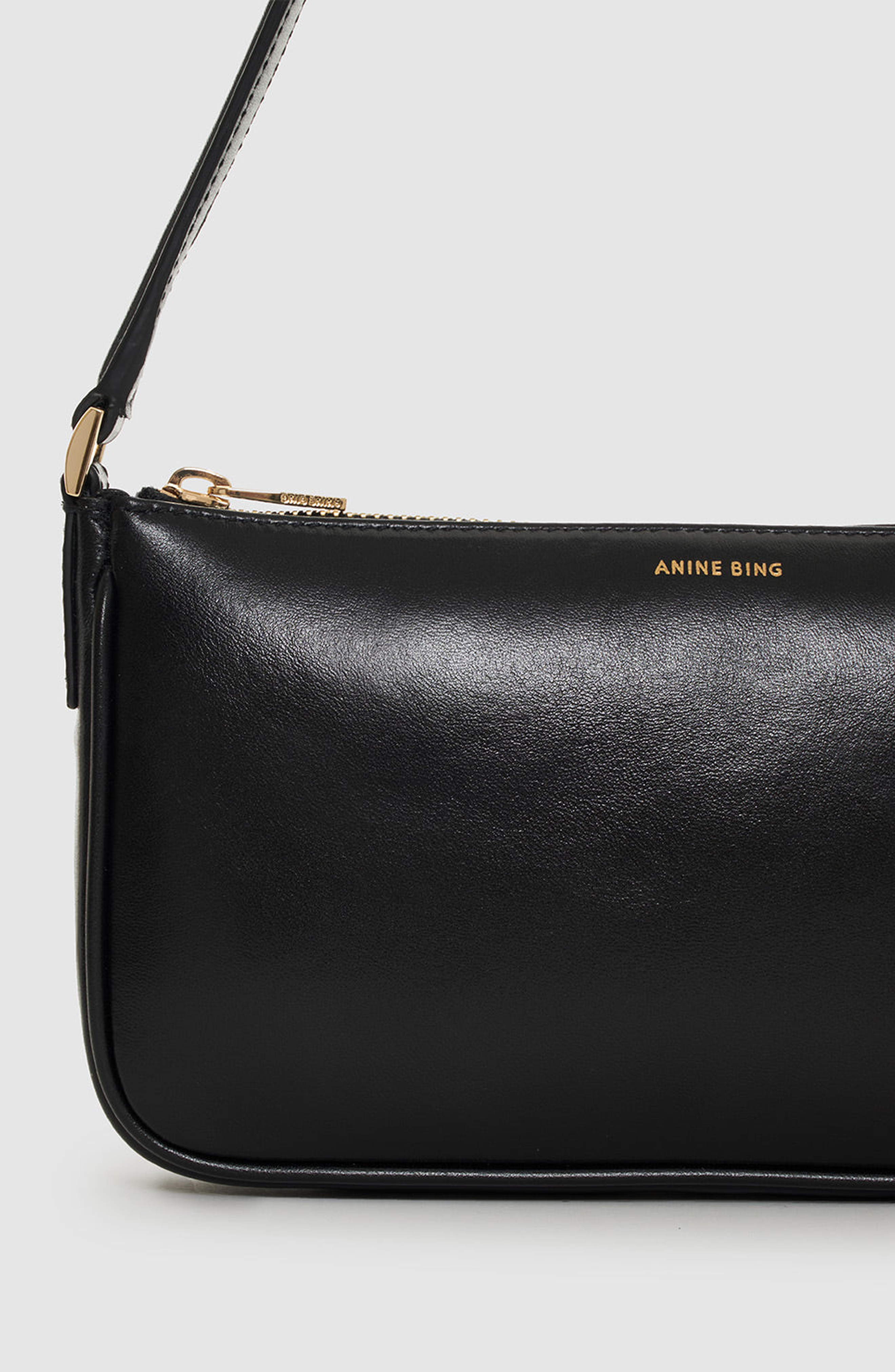 ANINE BING Mini Elly Bag, Alternate, color, Black