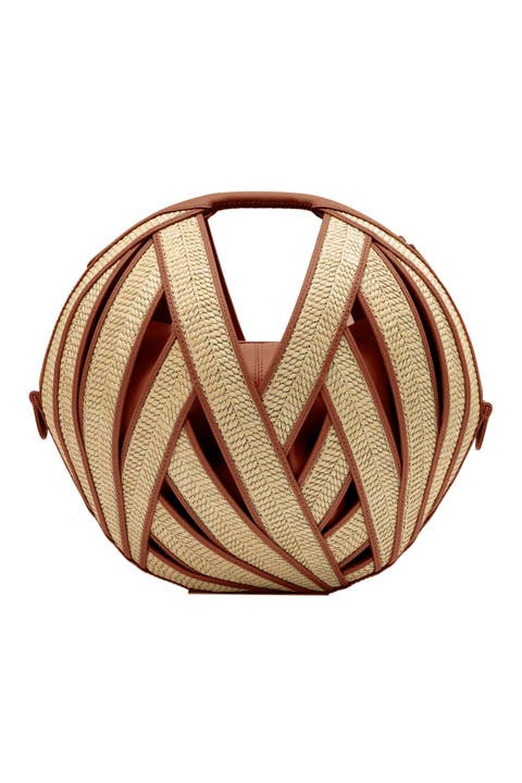 Le Panier Raphia Handbag