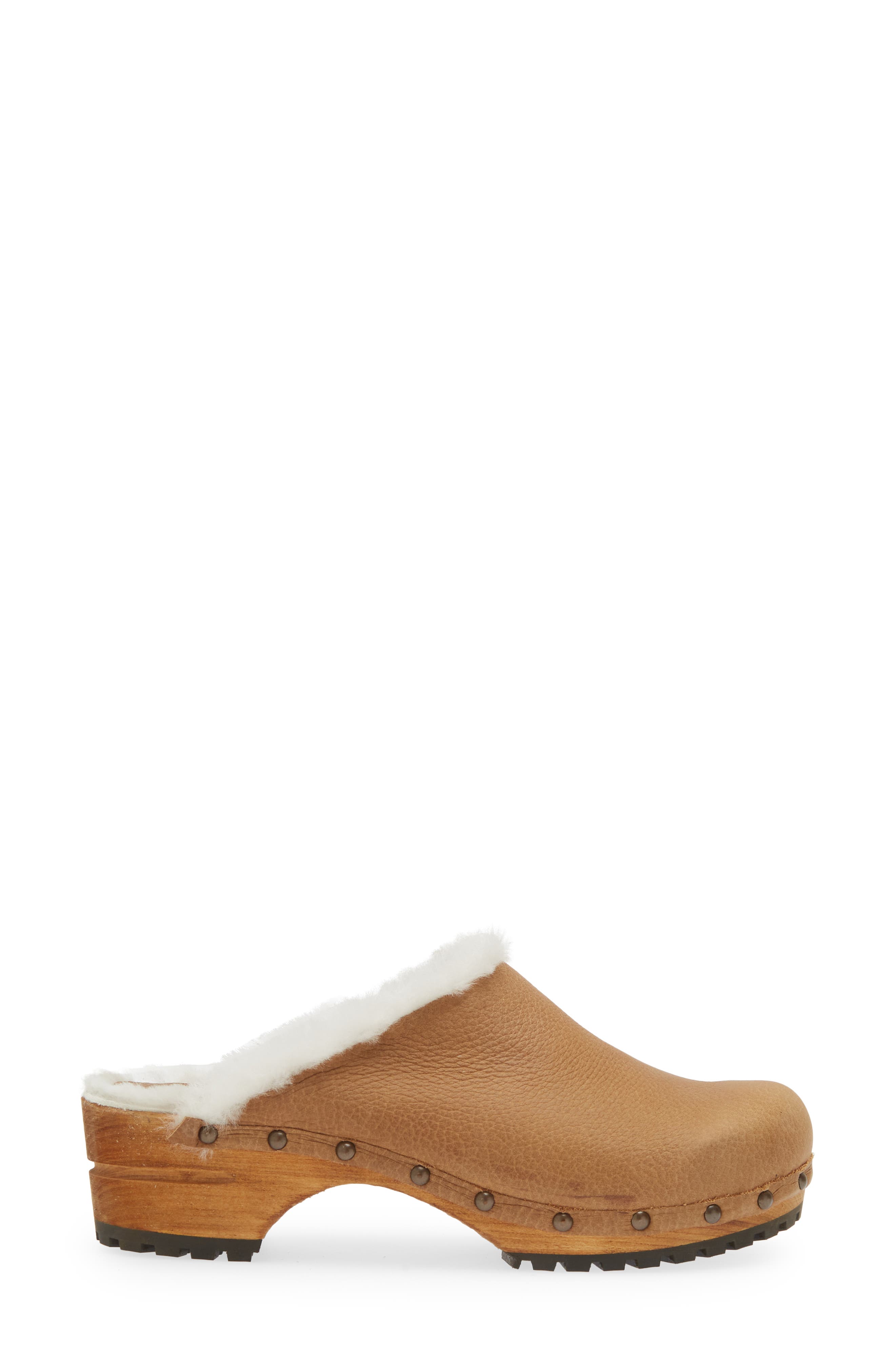 Sanita Hese Genuine Shealing Lined Clog, Alternate, color, 003 Chestnut