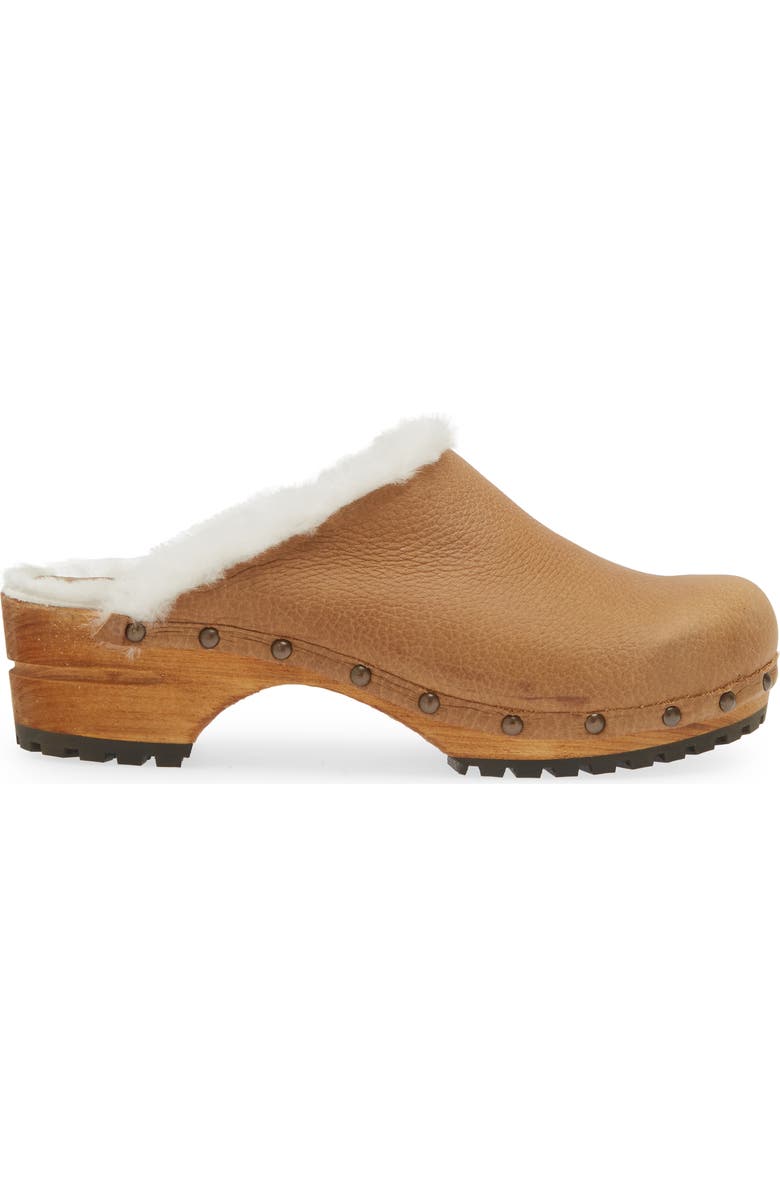 Sanita Hese Genuine Shealing Lined Clog, Alternate, color, 003 Chestnut