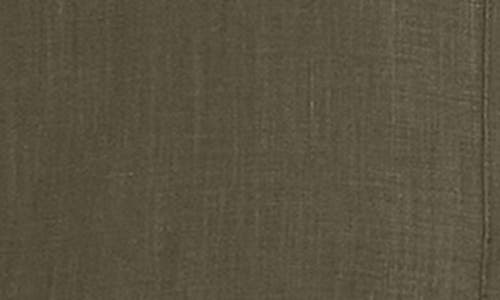 Mm Mirano Linen Button-up Shirt In Dark Green