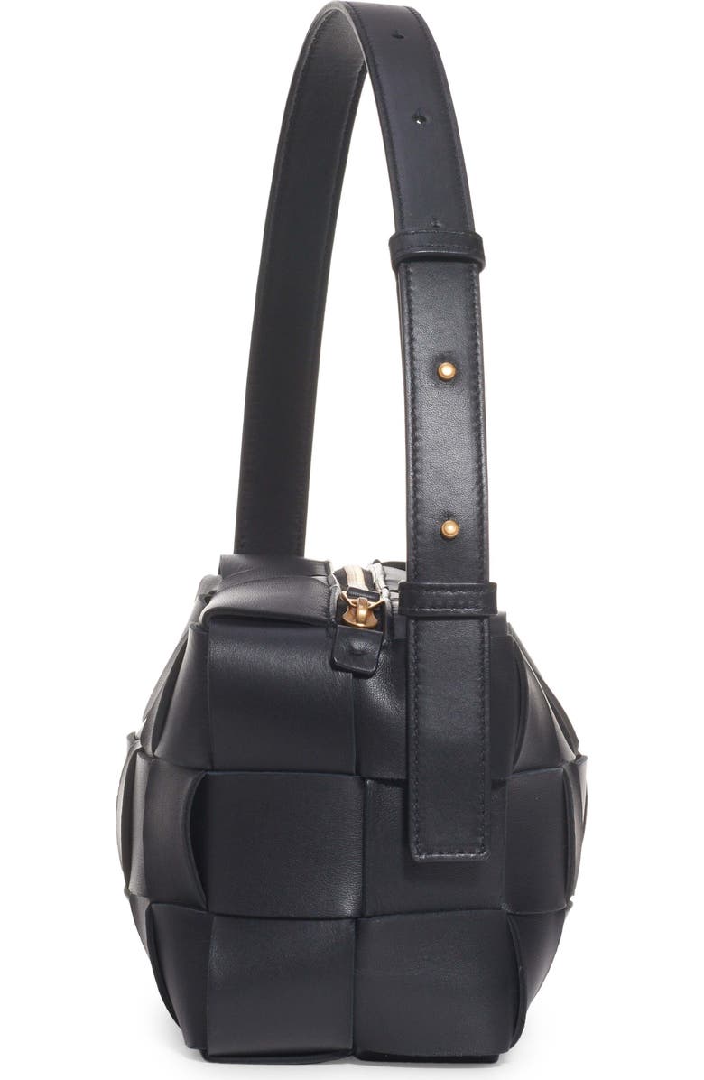 Bottega Veneta Cassette Intrecciato Leather Shoulder Bag, Alternate, color,