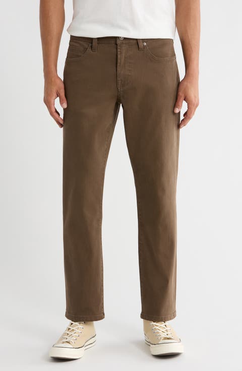 Regent Relaxed Straight Leg Twill Pants