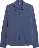 Herno Seersucker Shirt Jacket