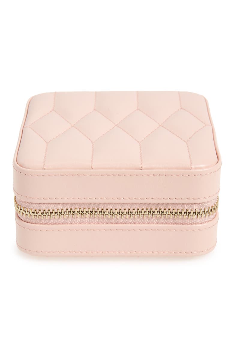 Caroline Zip Case, Main, color, ROSE QUARTZ