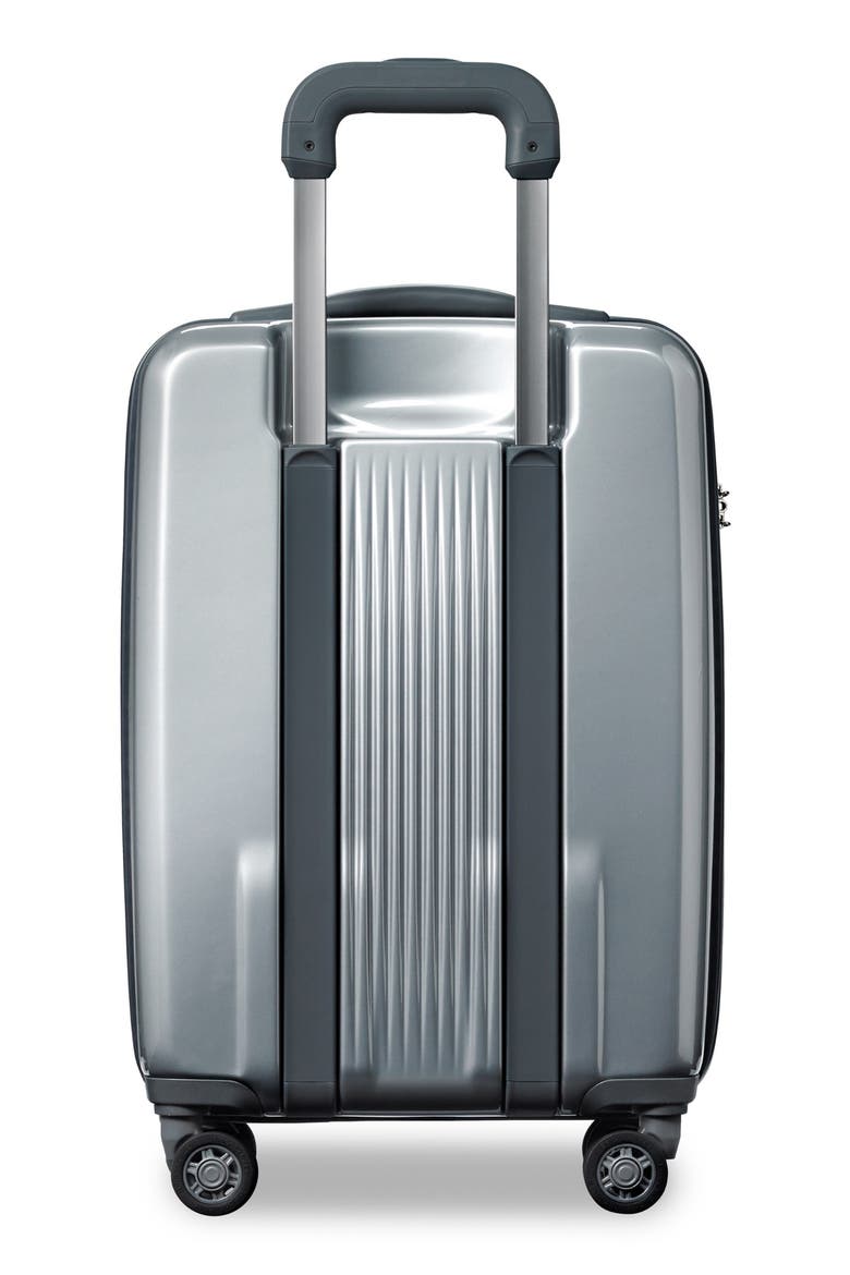Sympatico Special Edition Expandable 21-Inch Spinner International Carry-On, Alternate, color, SILVER