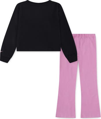 Kids' Femme Pop Pullover Sweater & Flare Pants Set