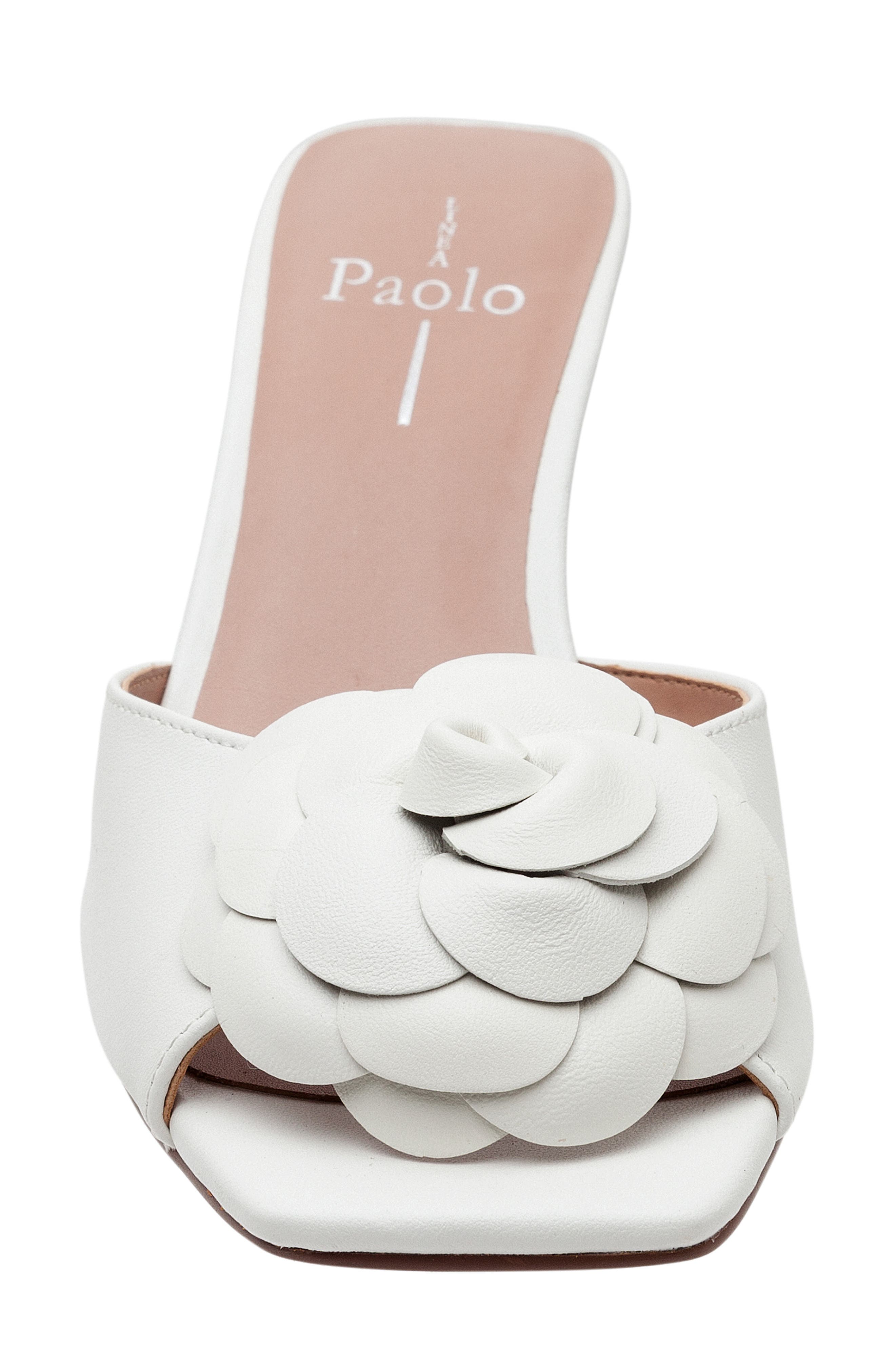 Linea Paolo Gemma Sandal, Alternate, color, Eggshell