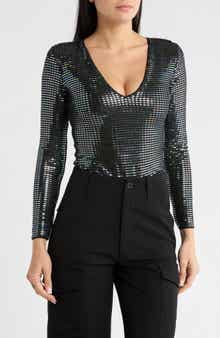 Desigual Glitter Long Sleeve Bodysuit
