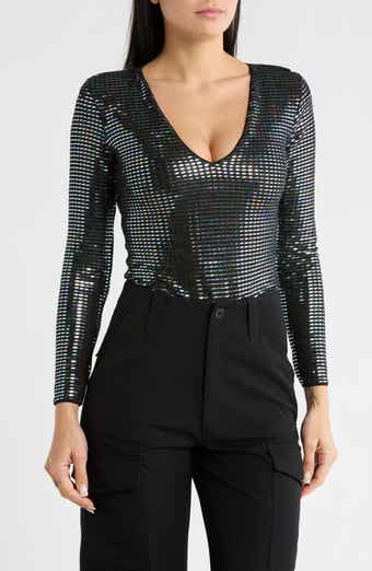 Desigual Glitter Long Sleeve Bodysuit