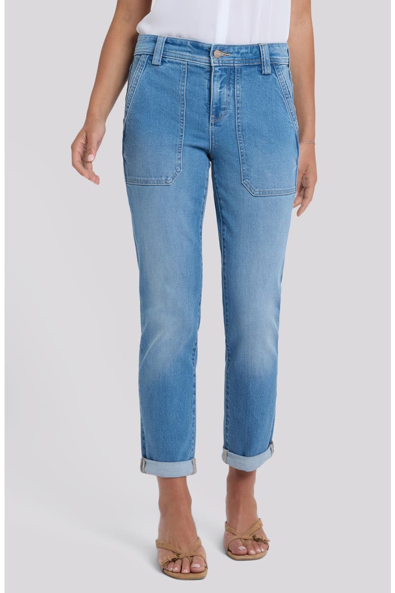 Margot Utility Girlfriend Jeans, Main, color, VISTA LAKES