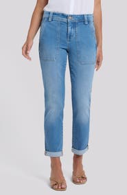 NYDJ Margot Utility Girlfriend Jeans