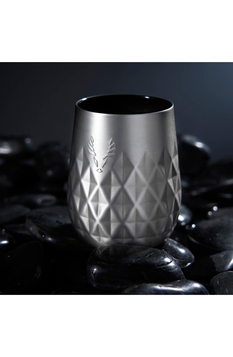 Viski Paragon Stainless Steel Wine Tumbler, Alternate, color, Platinum