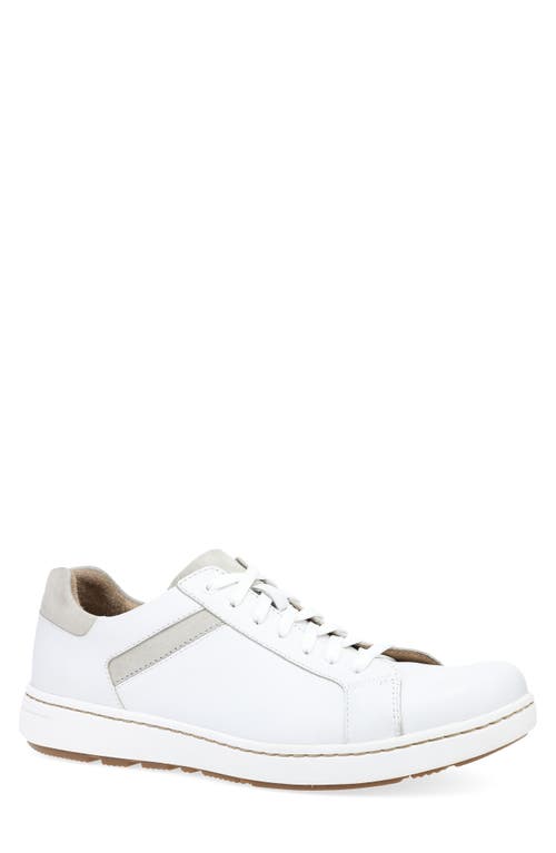 Dansko Trevor Sneaker in White 