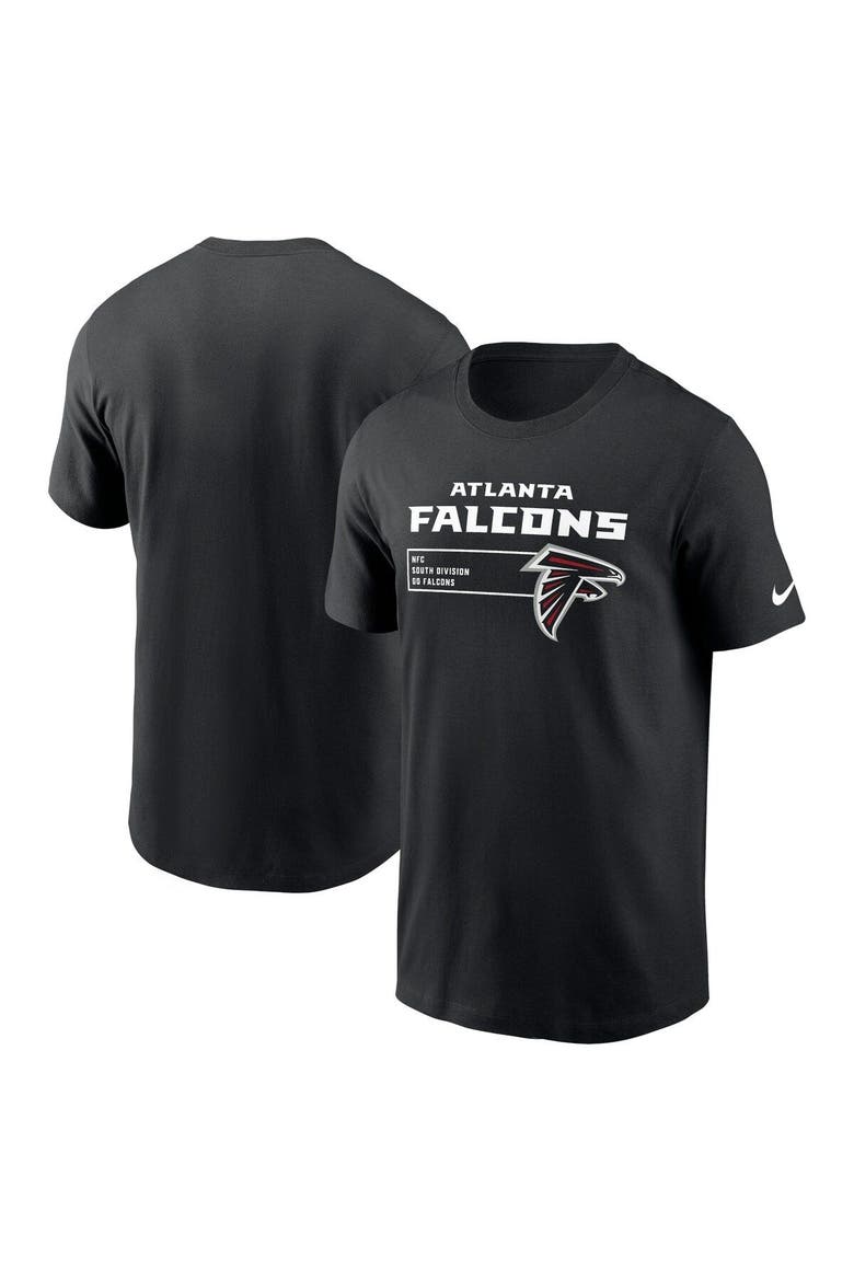 Men's Nike Black Atlanta Falcons Division Essential T-Shirt, Main, color, Black