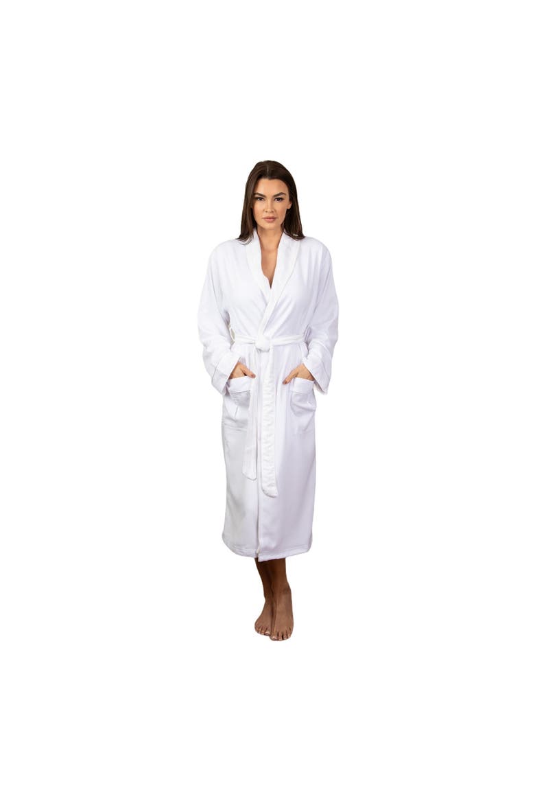 Spa Robe, Main, color, White