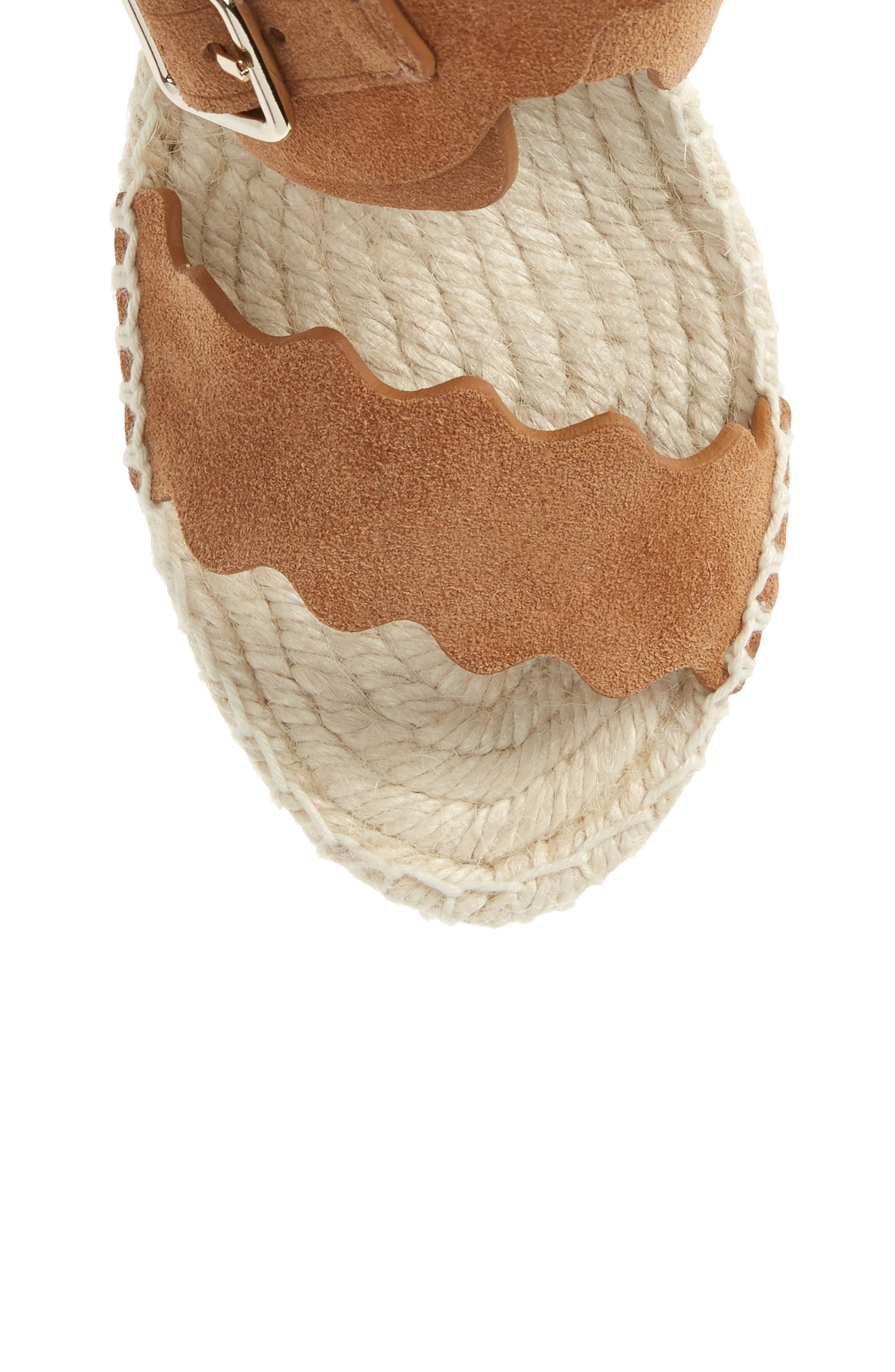 Chloé Laudren Espadrille Wedge Sandal, Alternate, color, 