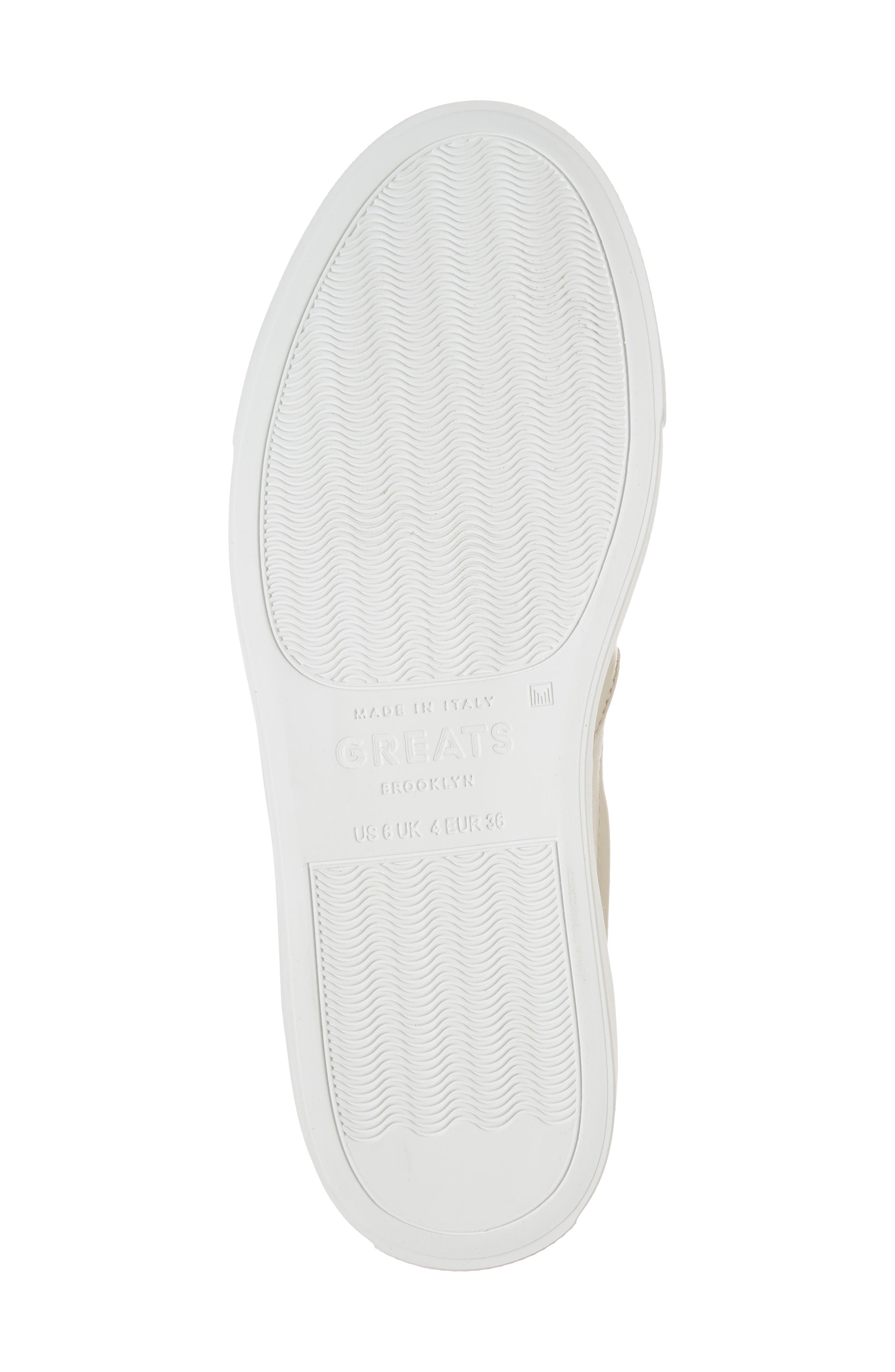 Wooster Cap Toe Slip-On Sneaker, Alternate, color, BONE