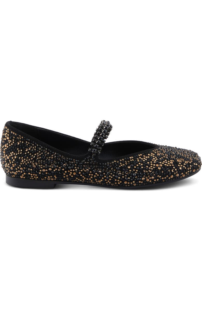 AZURA BY SPRING STEP Kailyn Mary Jane Flat, Alternate, color, Black Multi