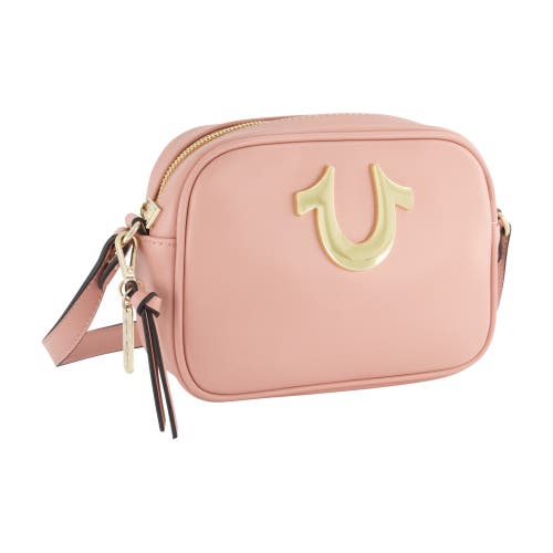 True Religion Horseshoe Camera Crossbody Bag In Purple