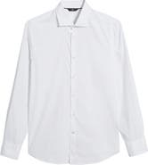 7 For All Mankind Slim Fit Stretch Poplin Button-Up Shirt