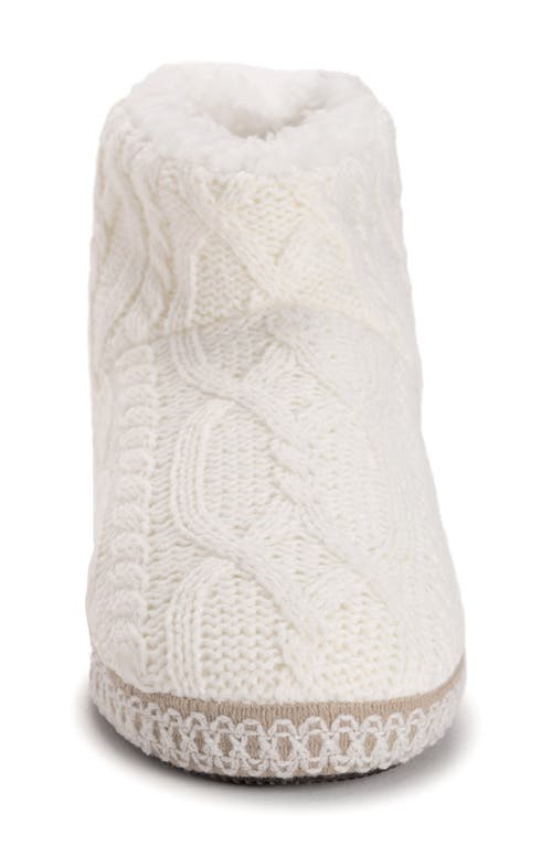 Muk Luks Favina Faux Shearling Slipper In Gray