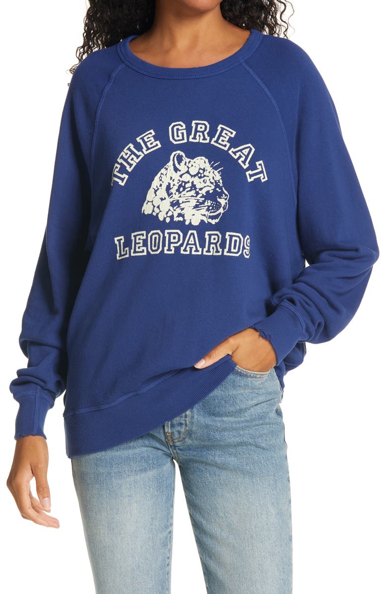 THE GREAT. College Sweatshirt, Main, color,