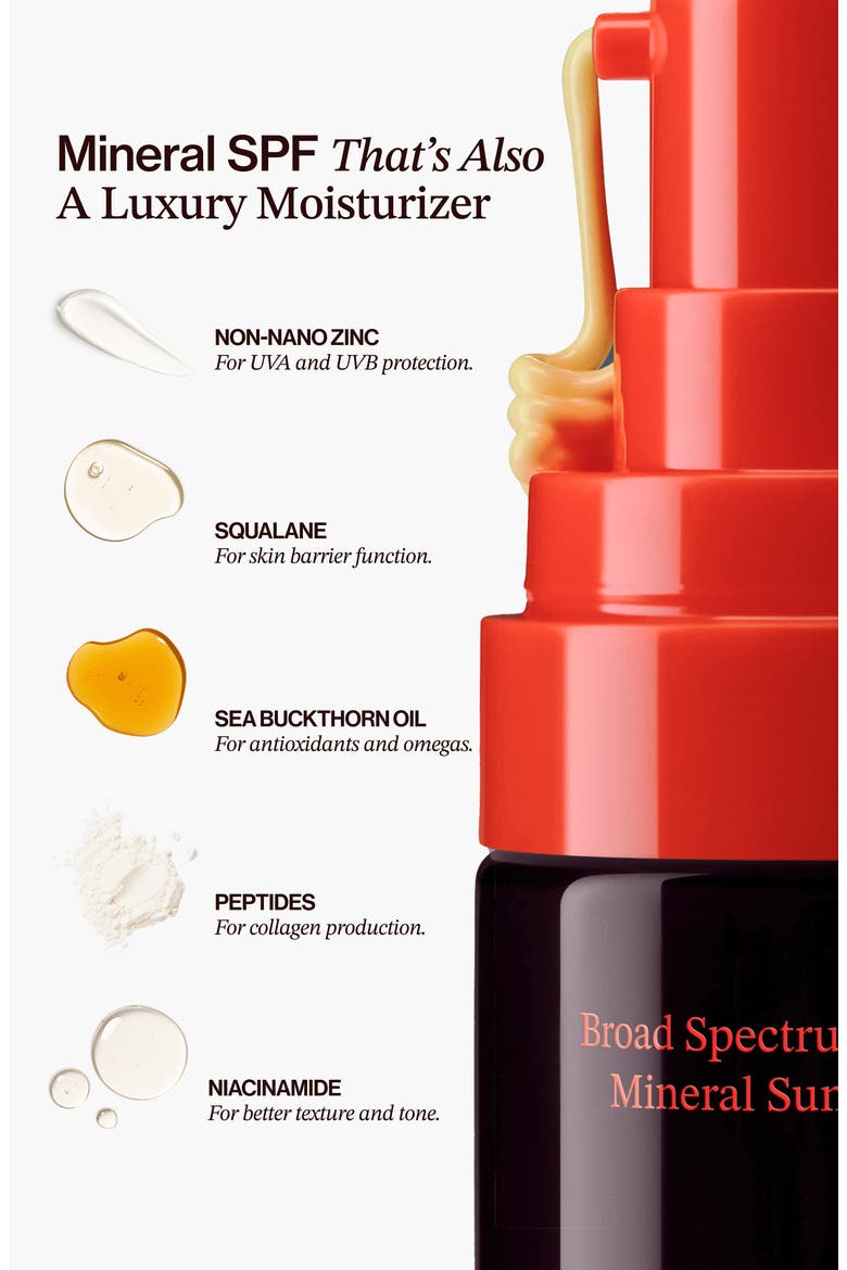 The One Daily Sun Cream SPF 30 Mineral Sunscreen (Nordstrom Exclusive), Alternate, color, NO COLOR