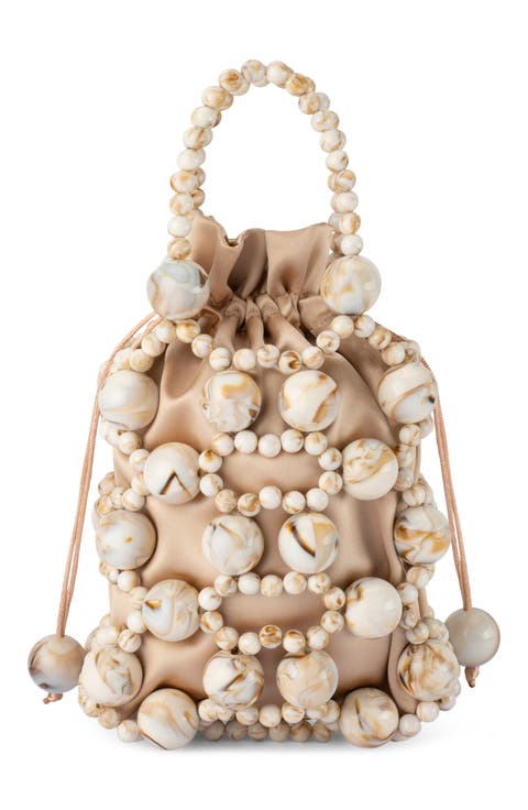 Sammy Beaded Cage Bag