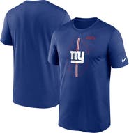 Nike Men's Nike  Royal New York Giants Legend Icon Performance T-Shirt