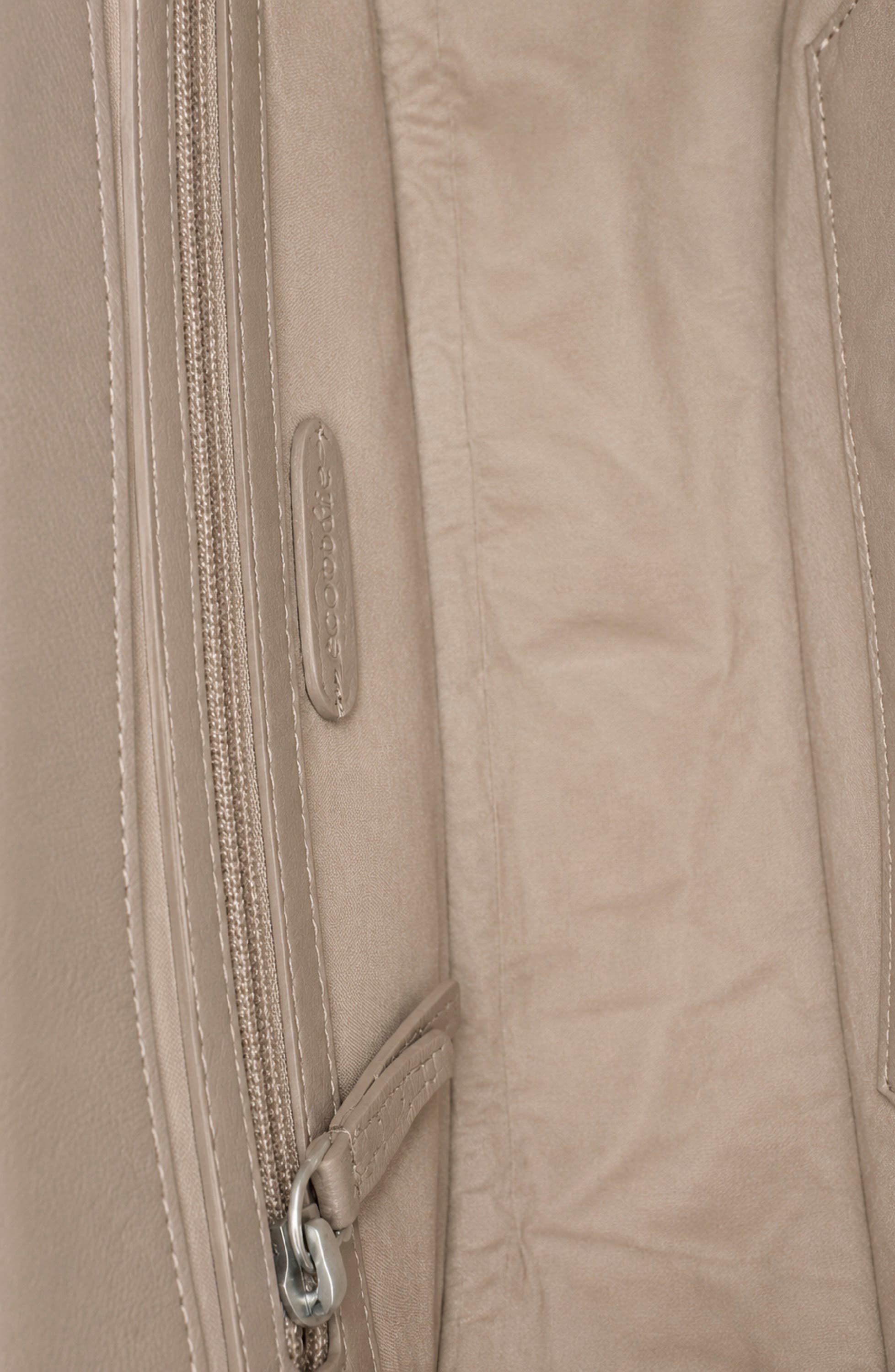 Dora Leather Crossbody Bag, Alternate, color, WARM WHITE