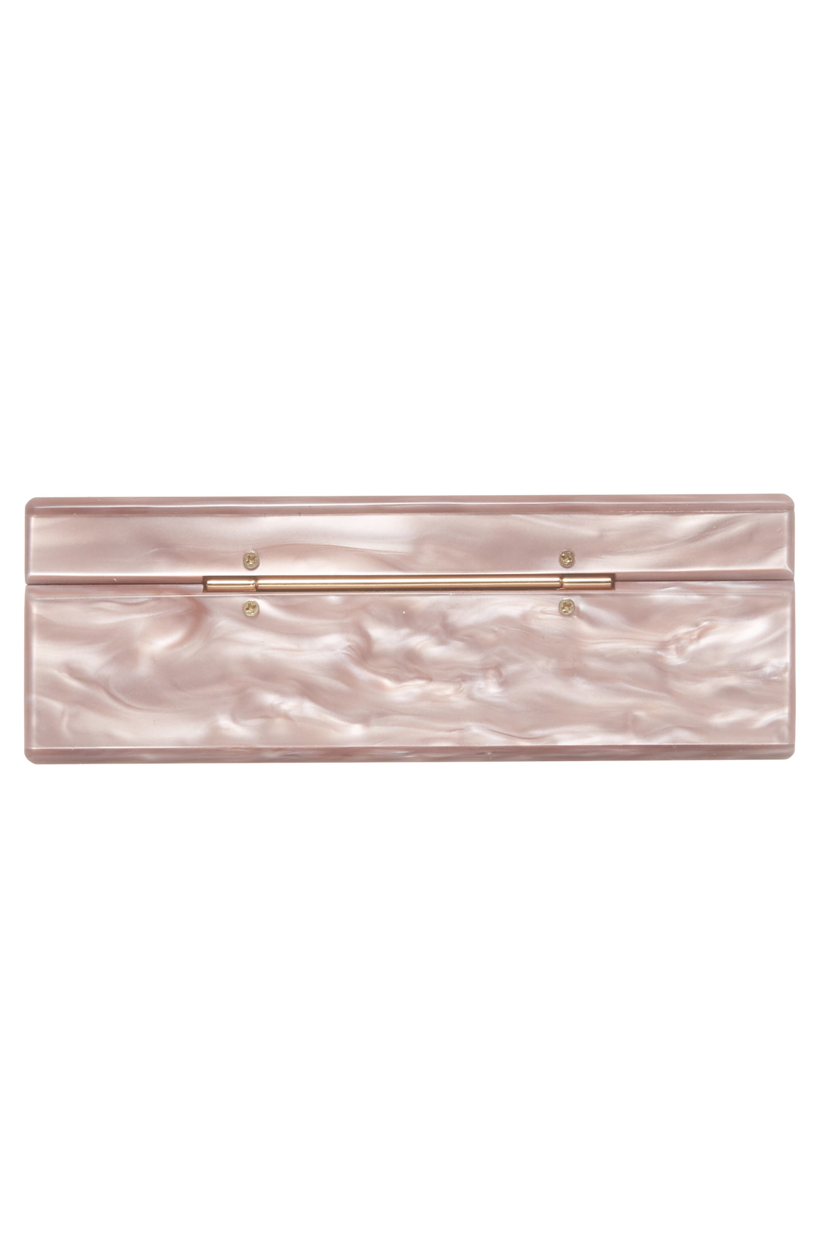 Like Dreams Clara Top Handle Box Clutch, Alternate, color, 