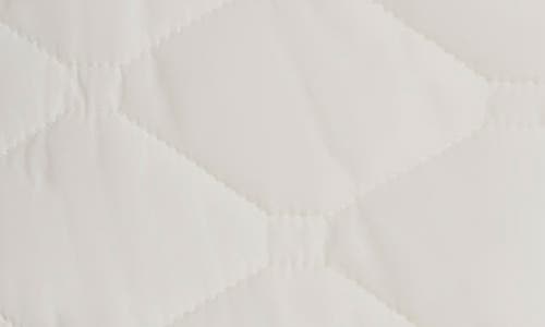 Andrew Marc Midlength Onion Quilted Jacket In White
