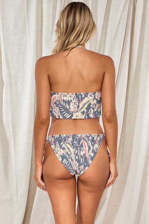 Swim Systems Kali Tube Top In Island Dusk Crinkle Rib