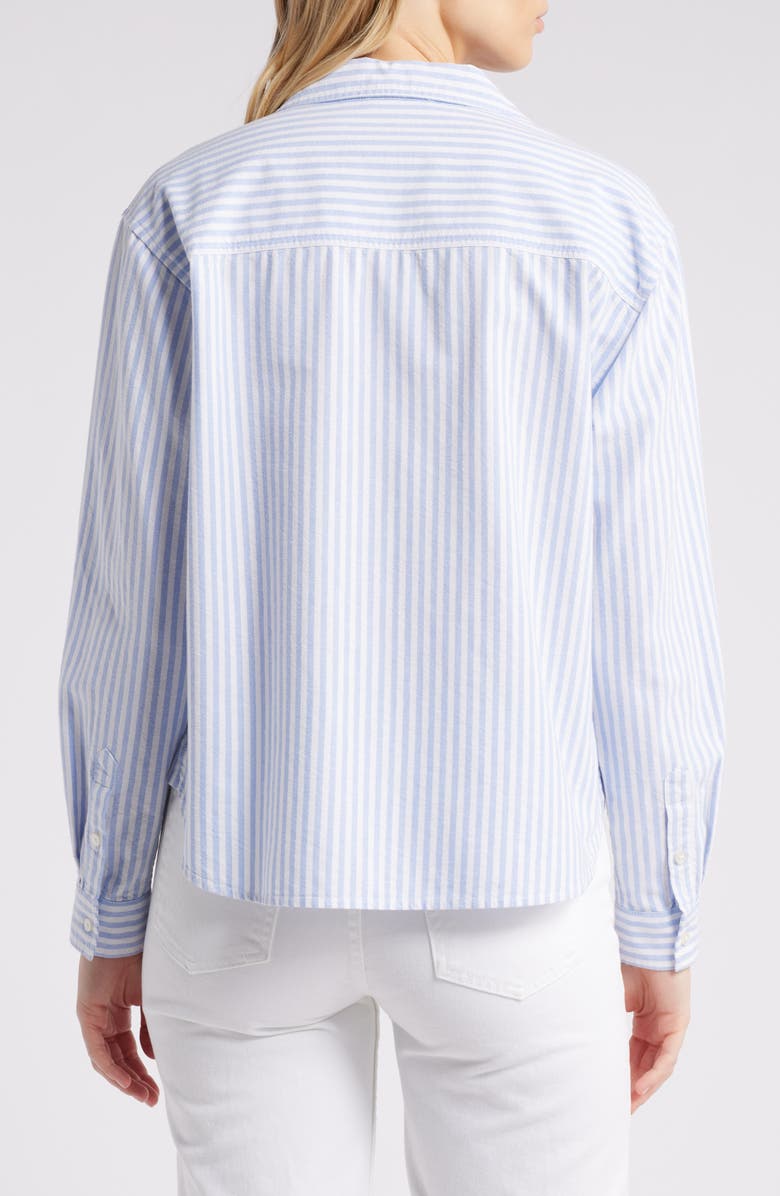 beachlunchlounge Long Sleeve Shirt, Alternate, color, Galaxy Blue