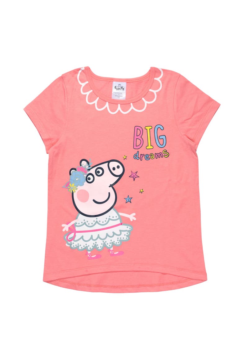 3-Pack T-Shirts, Alternate, color, White/Pink