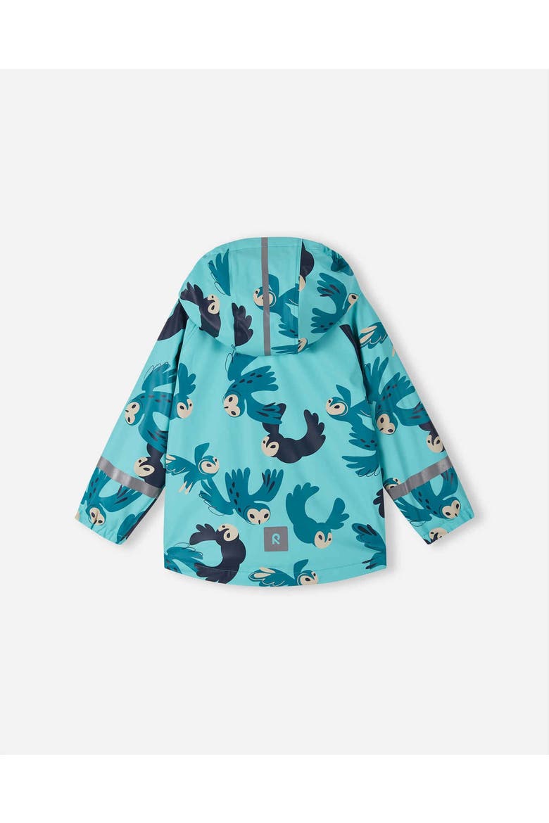Koski Raincoat, Alternate, color, Aquamarine