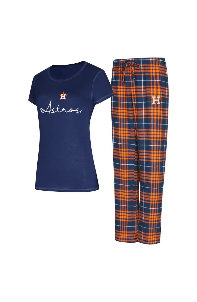 CONCEPTS SPORT Women's Concepts Sport Houston Astros Vector T-Shirt & Pants Sleep Set, Main, color, Navy